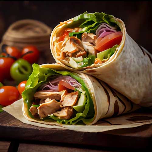 Grilled Chicken Wrap